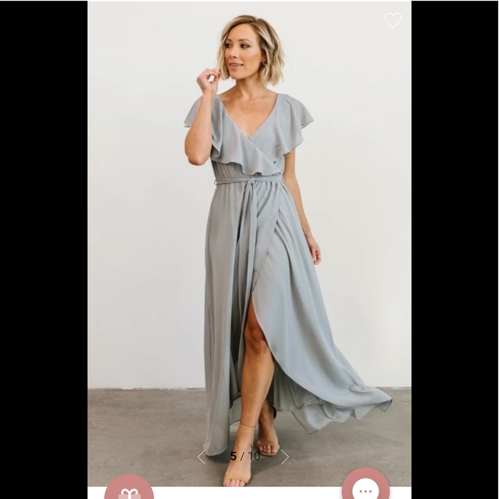Baltic Born Katya Maxi Dress - Light Blue